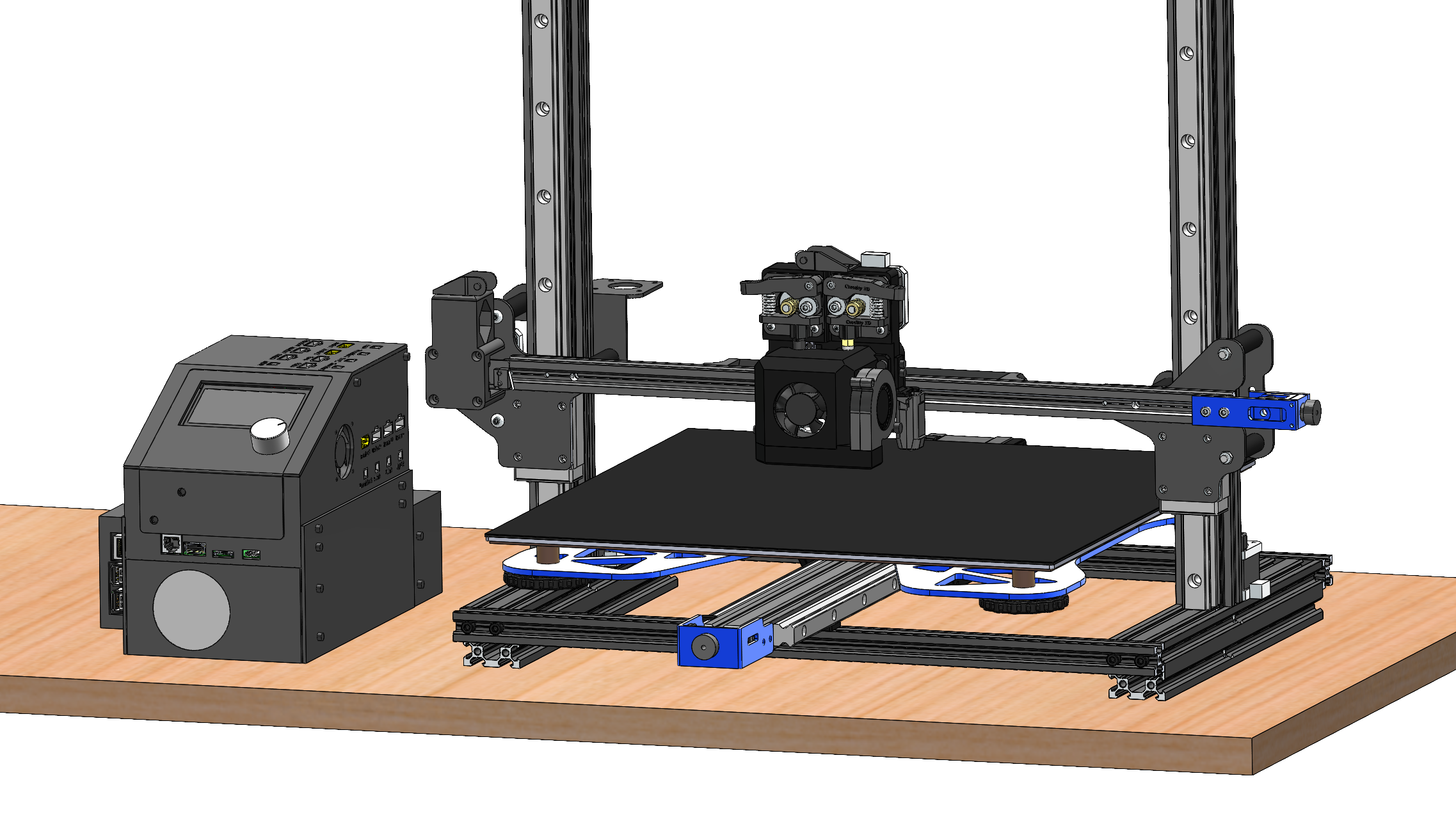 Dual Extrusion 3D Printer image